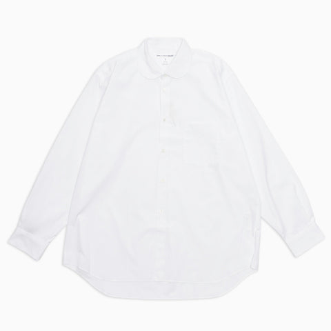 Comme des Garçons SHIRT FOREVER Longsleeve Woven Shirt White