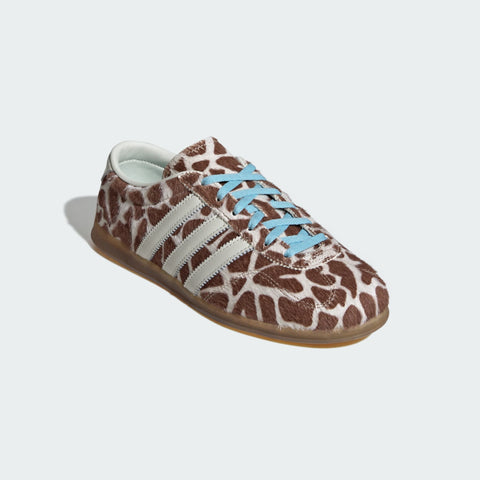 adidas Originals Gazelle Lo Pro Pony Hair Crystal Linen / Ivory / Gum