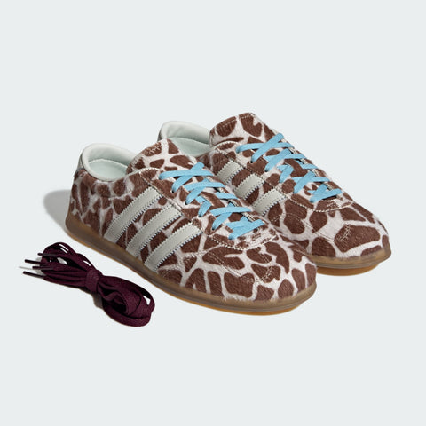 adidas Originals Gazelle Lo Pro Pony Hair Crystal Linen / Ivory / Gum