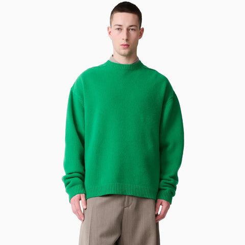 Studio Nicholson Hemyl Guernsey Jumper Meadow Green
