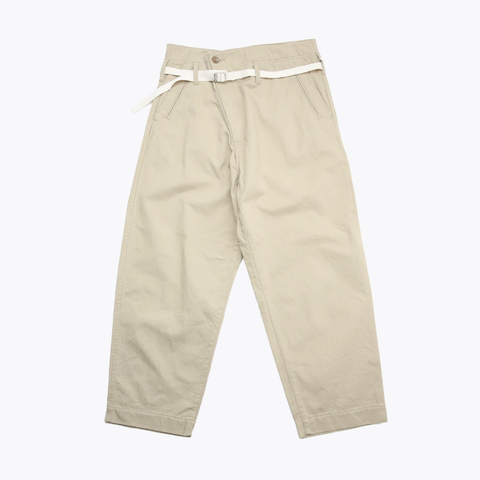 Comme des Garçons HOMME Cotton Pants Beige