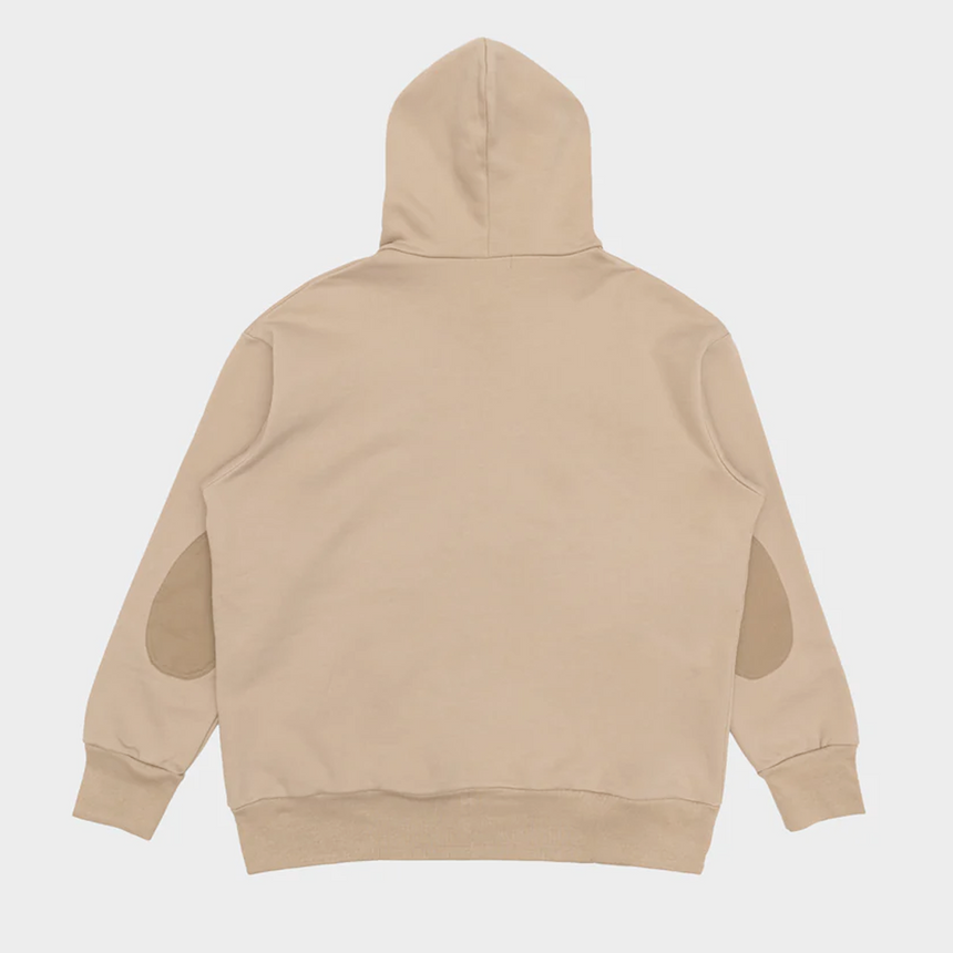 Comme des Garçons HOMME Embroidered Logo Hoodie Beige