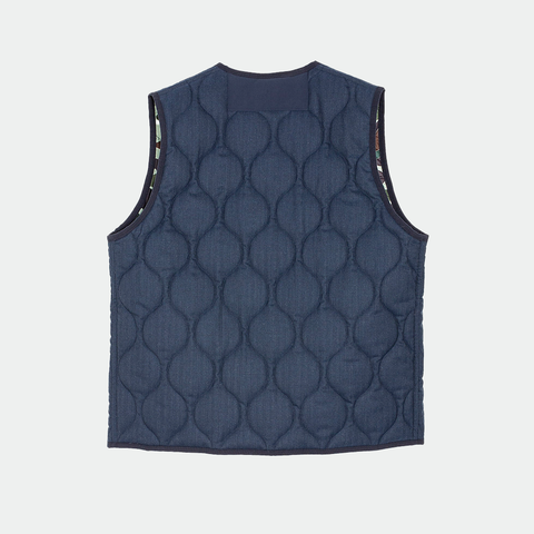 Comme des Garçons HOMME Quilted Vest Navy