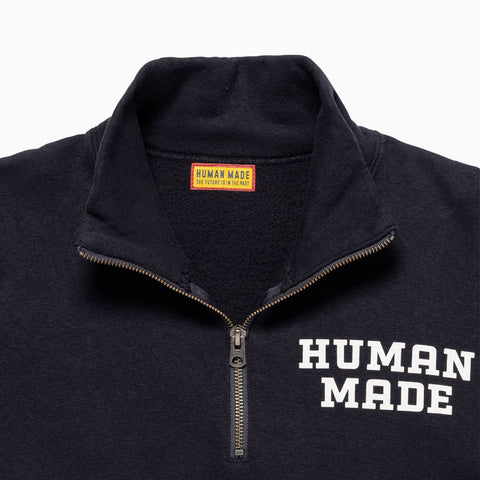 Human Made Half-Zip Sweatshirt Navy
