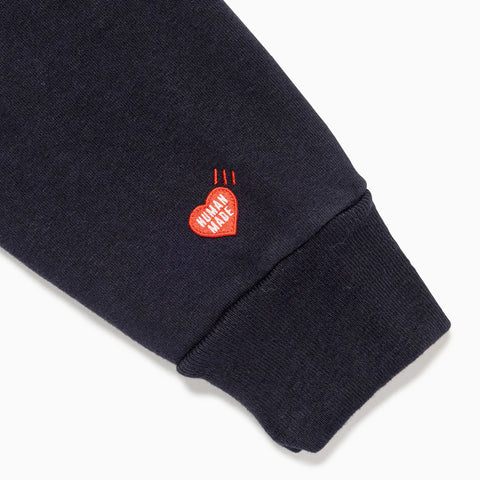 Human Made Half-Zip Sweatshirt Navy