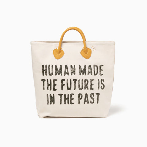 Human Made Canvas Tote Bag White