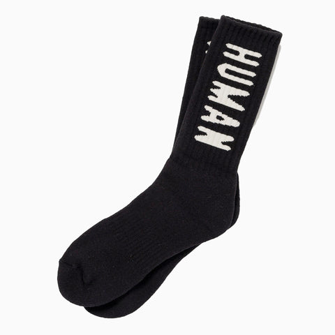 Human Made HM Logo Socks Black