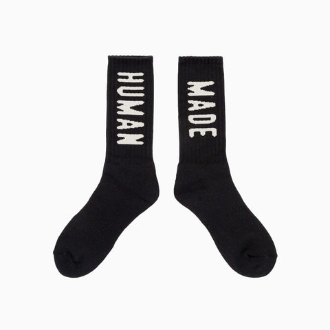Human Made HM Logo Socks Black