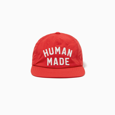 Human Made 5 Panel Nylon Cap Red