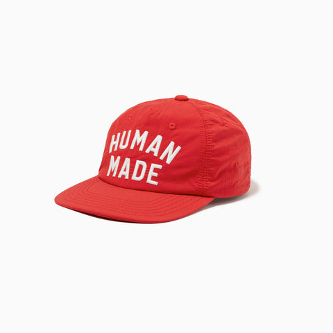 Human Made 5 Panel Nylon Cap Red