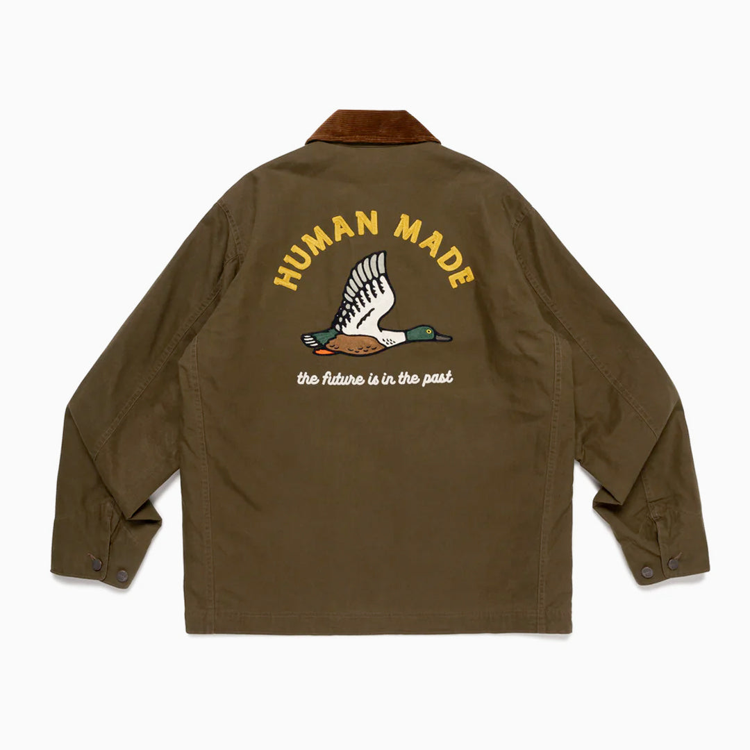 Human Made Hunting Jacket Olive Drab – 1290SQM