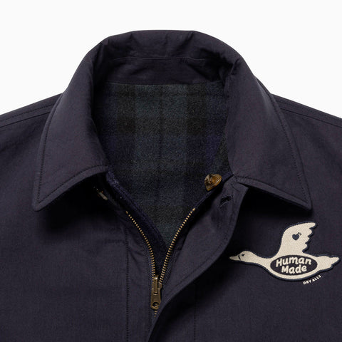 Human Made Hunting Reversible Coat Navy