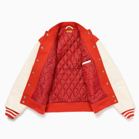 Human Made Varsity Jacket Red