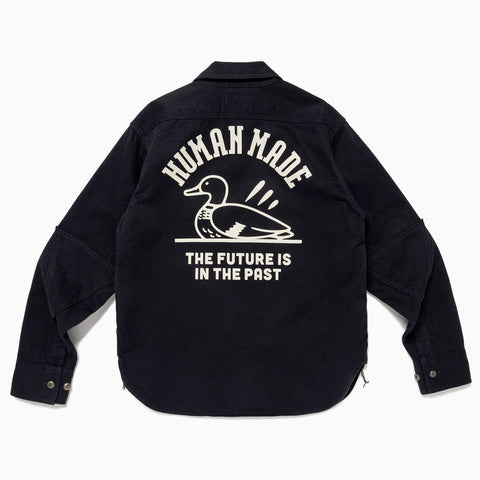 Human Made Work Shirt Navy