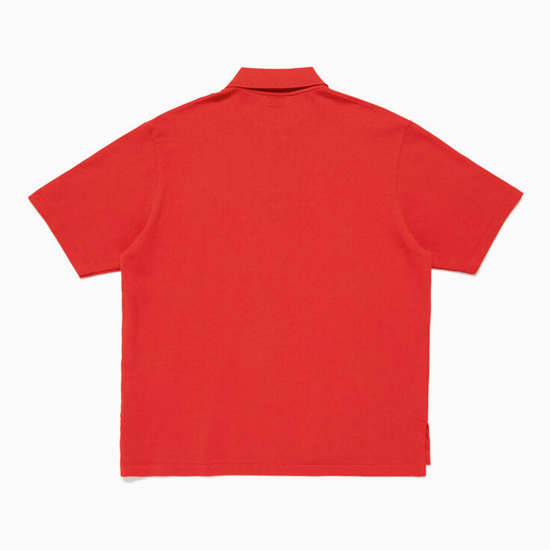 HUMAN MADE POLO SHIRT レッド Human Made Polo Shirt Red – 1290SQM