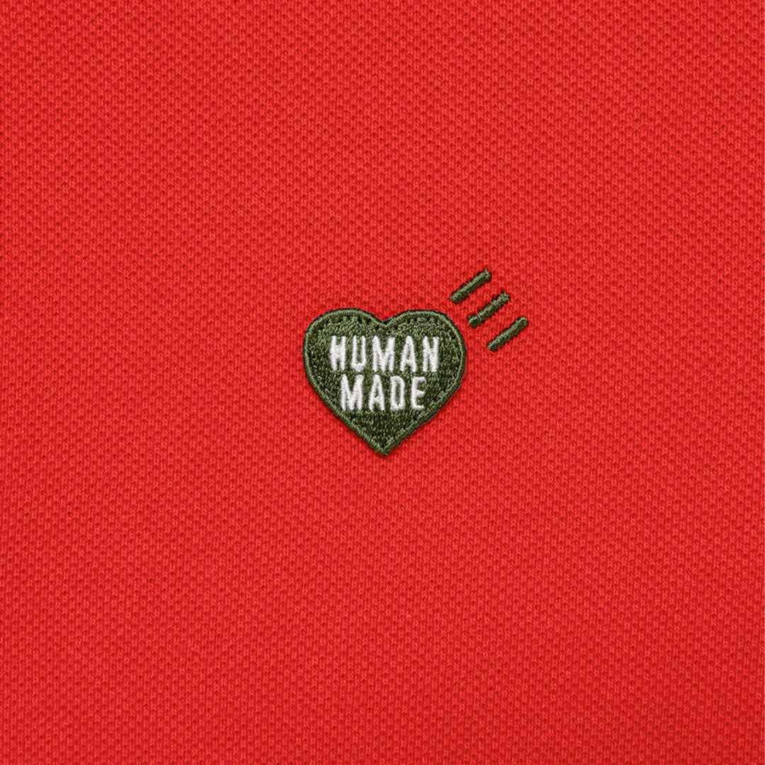 Human Made Polo Shirt Red – 1290SQM