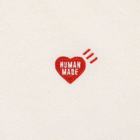 Human Made Polo Shirt White