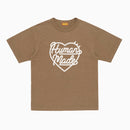 Human Made Color T-Shirt Heart Motif Olivedrab