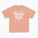 Human Made Color T-Shirt Heart Motif Pink