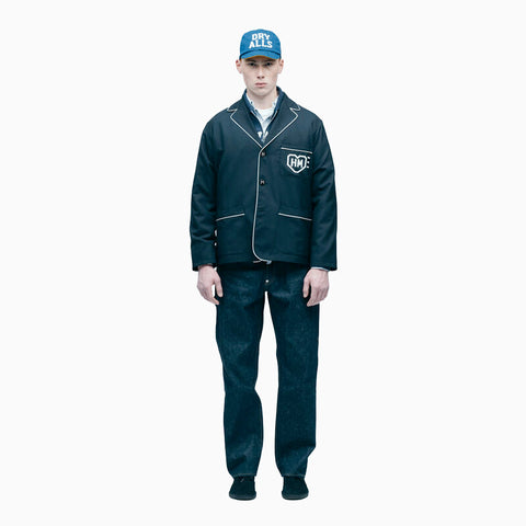 Human Made Wool Blazer Jacket Navy