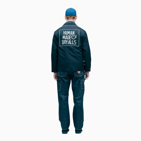 Human Made Wool Blazer Jacket Navy