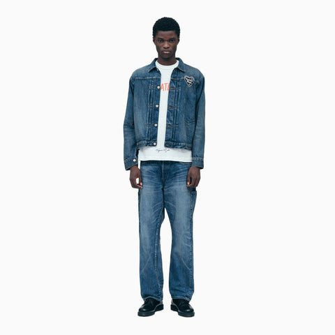 Human Made Straitgh Denim Pants Future Indigo