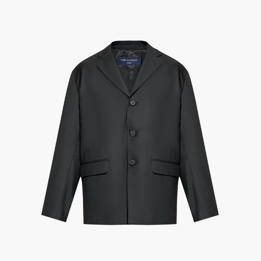 Comme des Garçons HOMME Wool Blazer Jacket Black