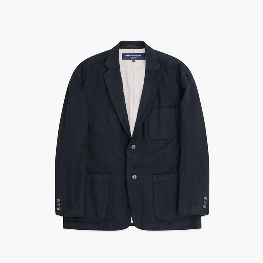 Comme des Garçons HOMME Wool Blazer Jacket Black