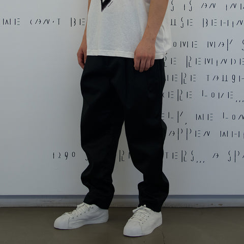 Comme des Garçons HOMME Cotton Pants Black
