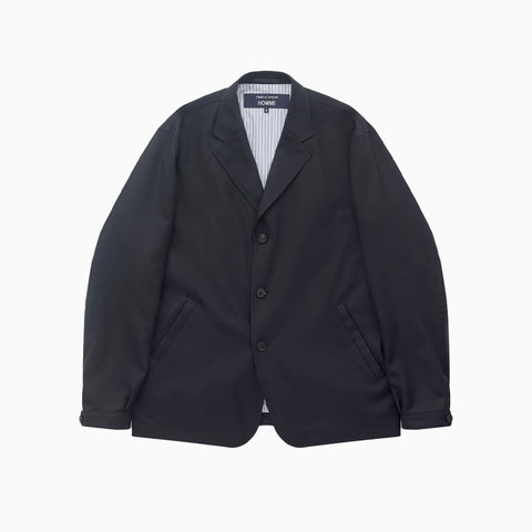 Comme des Garçons HOMME Wool Gabaridine Sport Blazer Navy