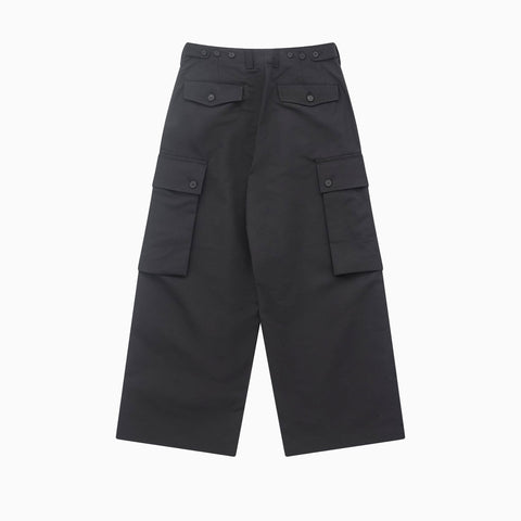 Comme des Garçons HOMME Wide Leg Pocket Trouser Black