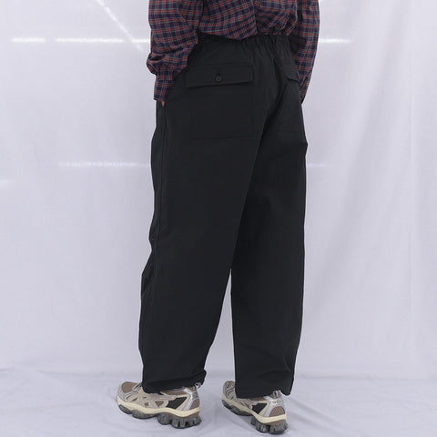 Comme des Garçons HOMME Polyester Pants Black