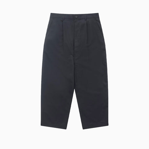 Comme des Garçons HOMME Wide Leg Pleated Trousers Navy