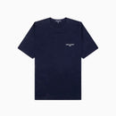 Comme des Garçons HOMME  Cotton Jersey Garment Print T-Shirt Navy