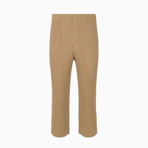 Homme Plissé Issey Miyake MC June Trousers Cinnamon Beige