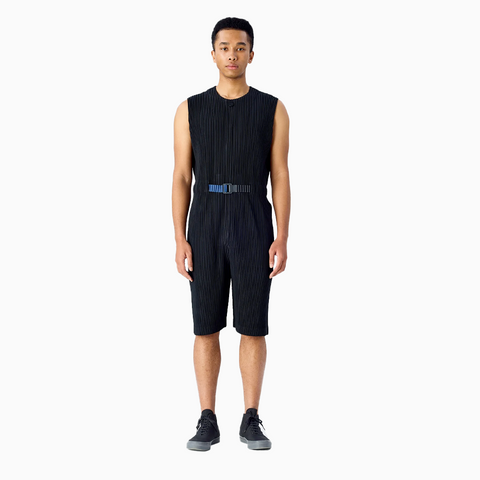 Homme Plissé Issey Miyake Pleats Bottoms 1 Jampsuit Black