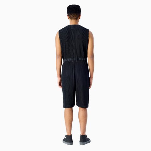 Homme Plissé Issey Miyake Pleats Bottoms 1 Jampsuit Black