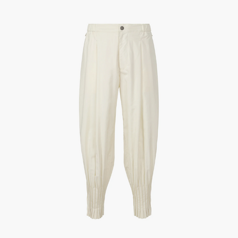 Homme Plissé Issey Miyake Cascade Pants Ivory