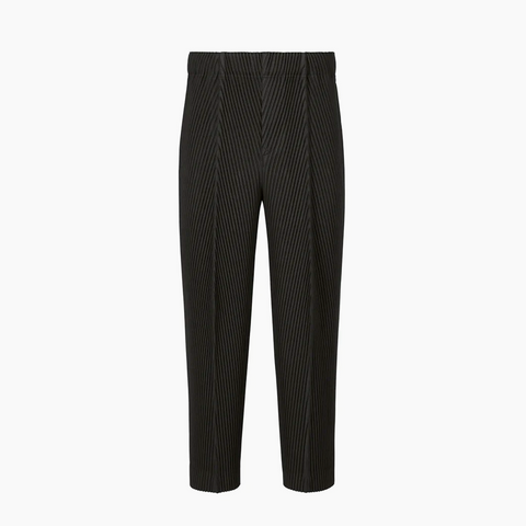 Homme Plissé Issey Miyake Pleats Bottoms Pants Black