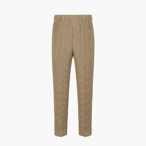 Homme Plissé Issey Miyake Compleat Pants LT Mocha Brown