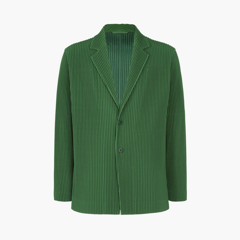 Homme Plissé Issey Miyake Tailored Pleats 1 Jacket Seaweed Green