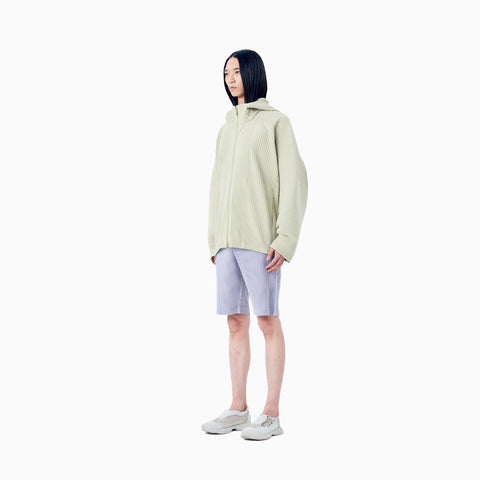 Homme Plissé Issey Miyake Tailored Pleats 2 Shorts Mud Brown