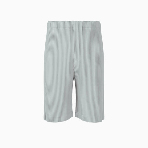 Homme Plissé Issey Miyake Color Pleats Shorts Gray Blue