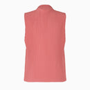Homme Plissé Issey Miyake Monthly Color April High-neck Vest Dusky Red