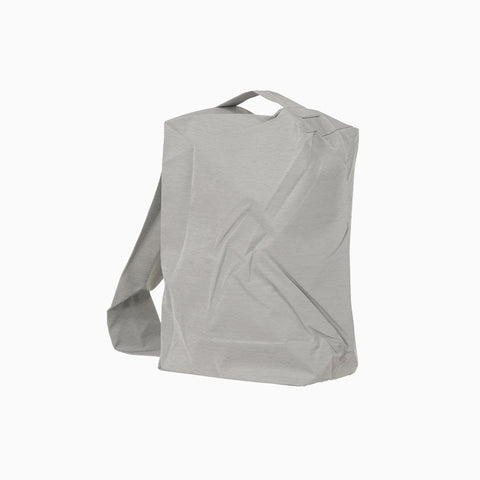 Homme Plissé Issey Miyake Pleats Stone Bag Silver Gray