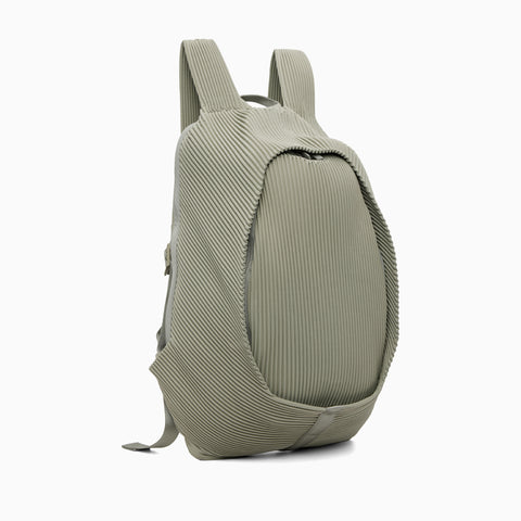 Homme Plissé Issey Miyake Pleats Backpack Seaweed Green