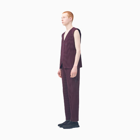 Homme Plissé Issey Miyake Quarry Vest Black