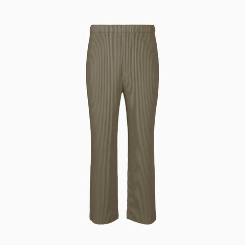 Homme Plissé Issey Miyake Monthly Colors November Trousers Mudstone Grey