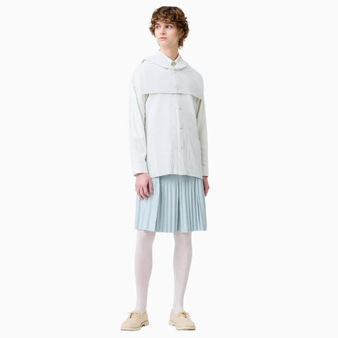 Homme Plissé Issey Miyake Monthly Colors June Shorts Genova Metal Ochre