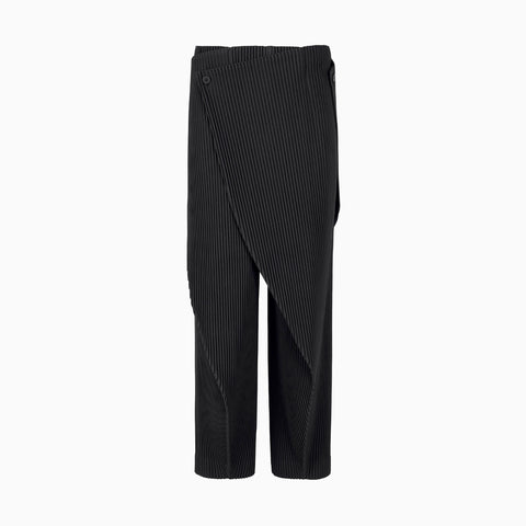 Homme Plissé Issey Miyake Pleats Bottoms 1 Pants Black